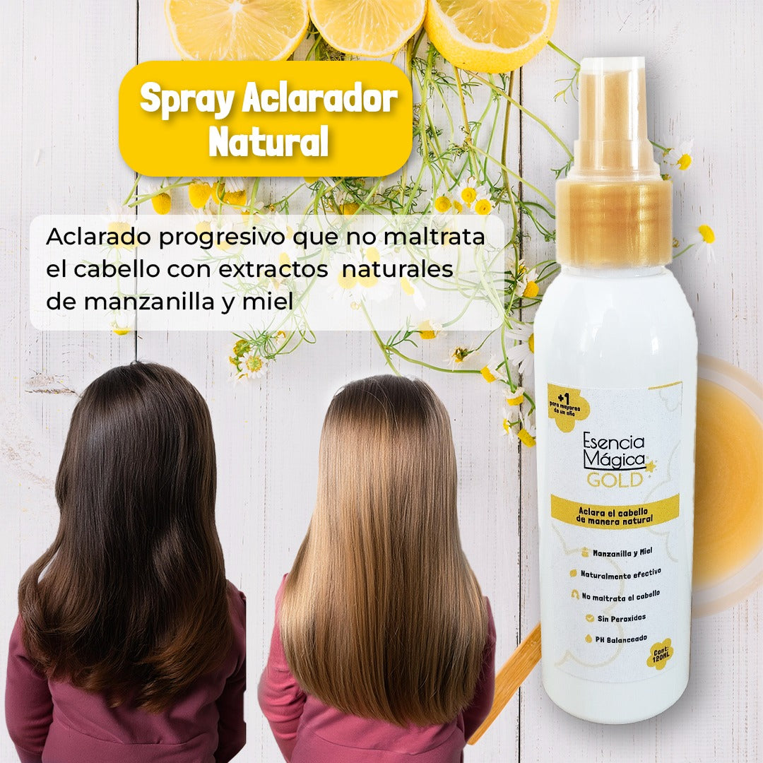 Kit Gold Esencia Aclaradora Kids